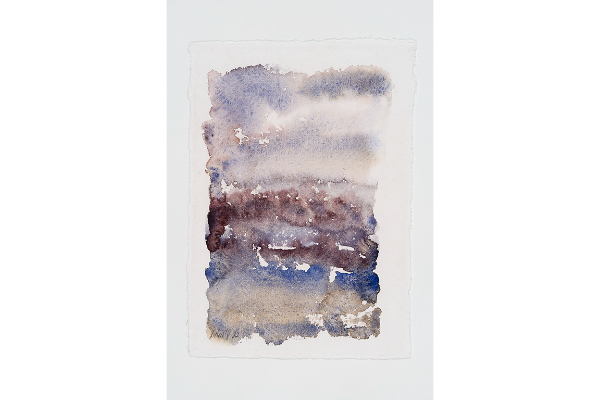 Transported VI, Watercolour on Nujabi, 5x7 in.